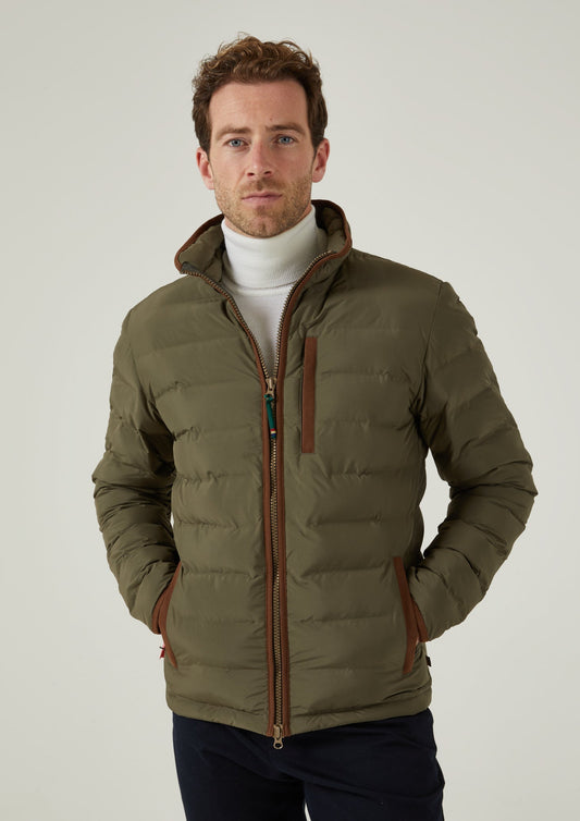 Calsall Men's Jacket In Olive