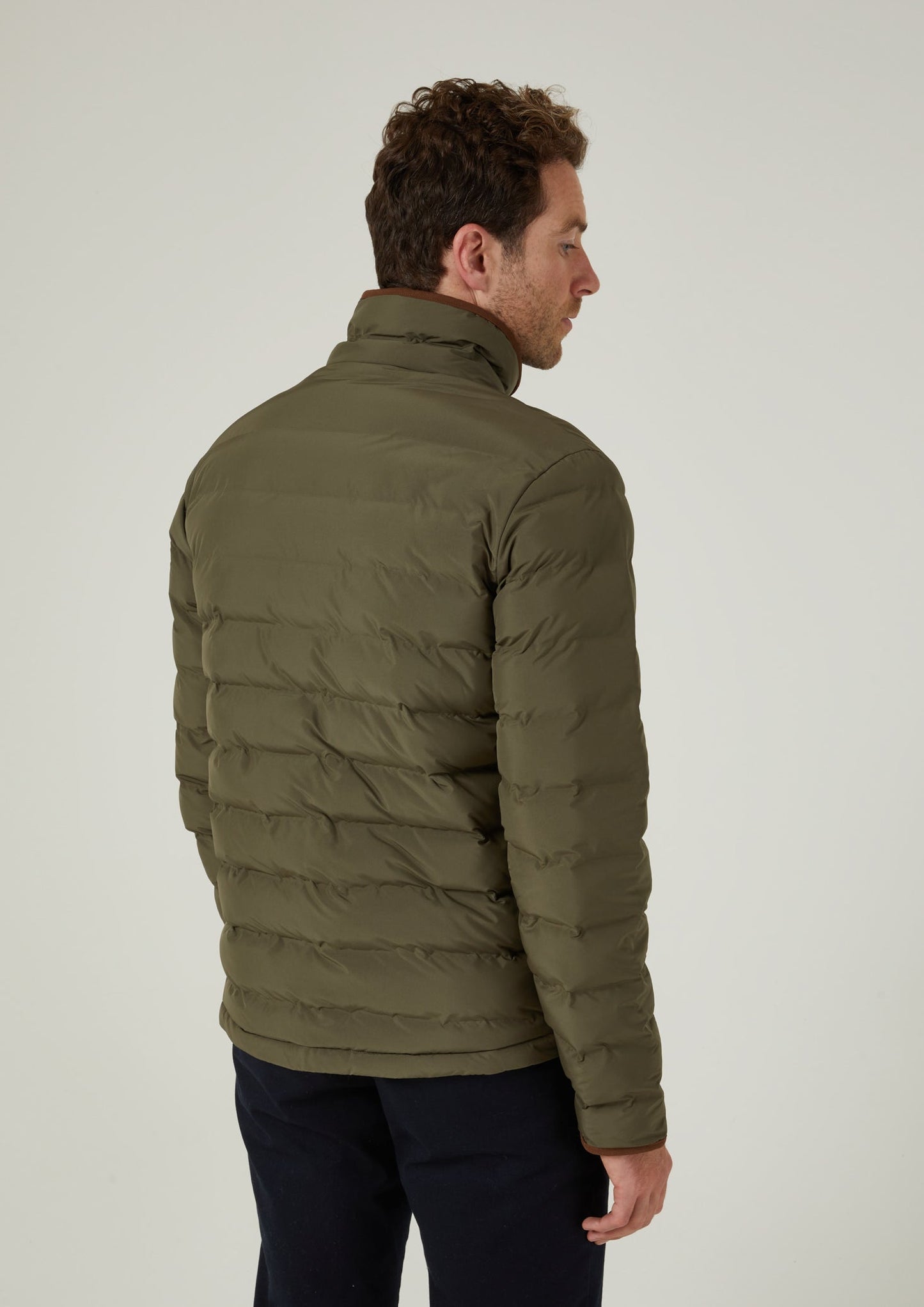 Calsall Men's Jacket In Olive