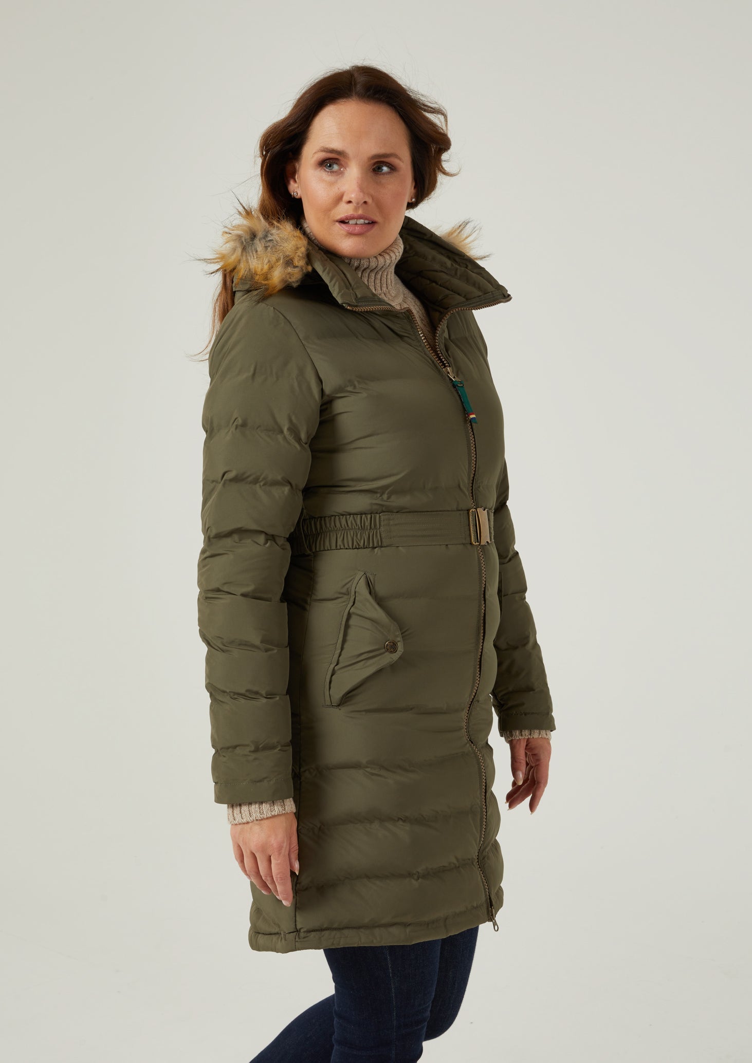 Calsall Ladies Olive Jacket 