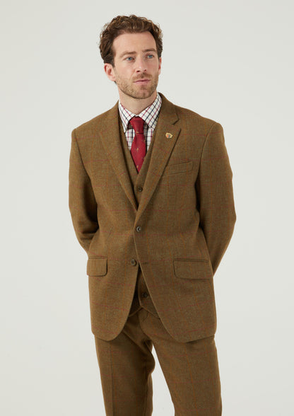 Combrook Men's Tweed Sports Blazer In Hawthorn