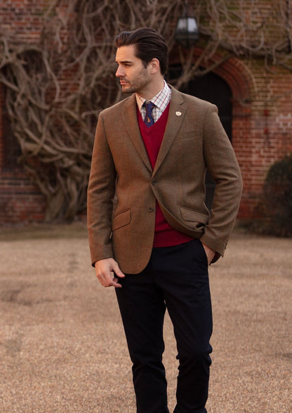 Combrook Men's Tweed Sports Blazer In Hawthorn