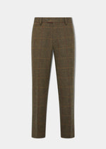 Combrook Men's Tweed Trousers In Teak