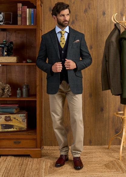 Tweed-Blazer-Mens-Surrey-Green-Check