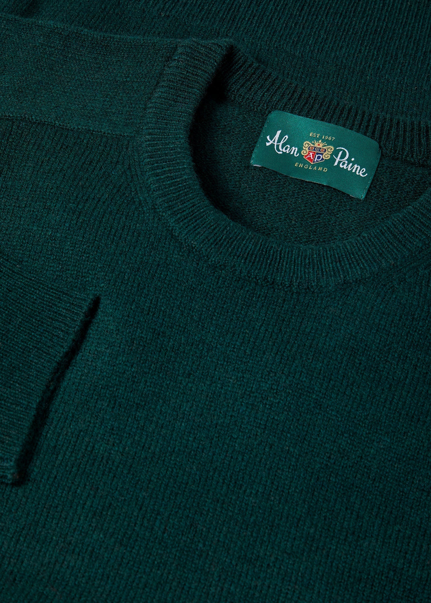 Lambswool-Jumper-Dorset-Green