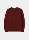 Dorset Men's Lambswool Jumper in Sienna - Classic Fit