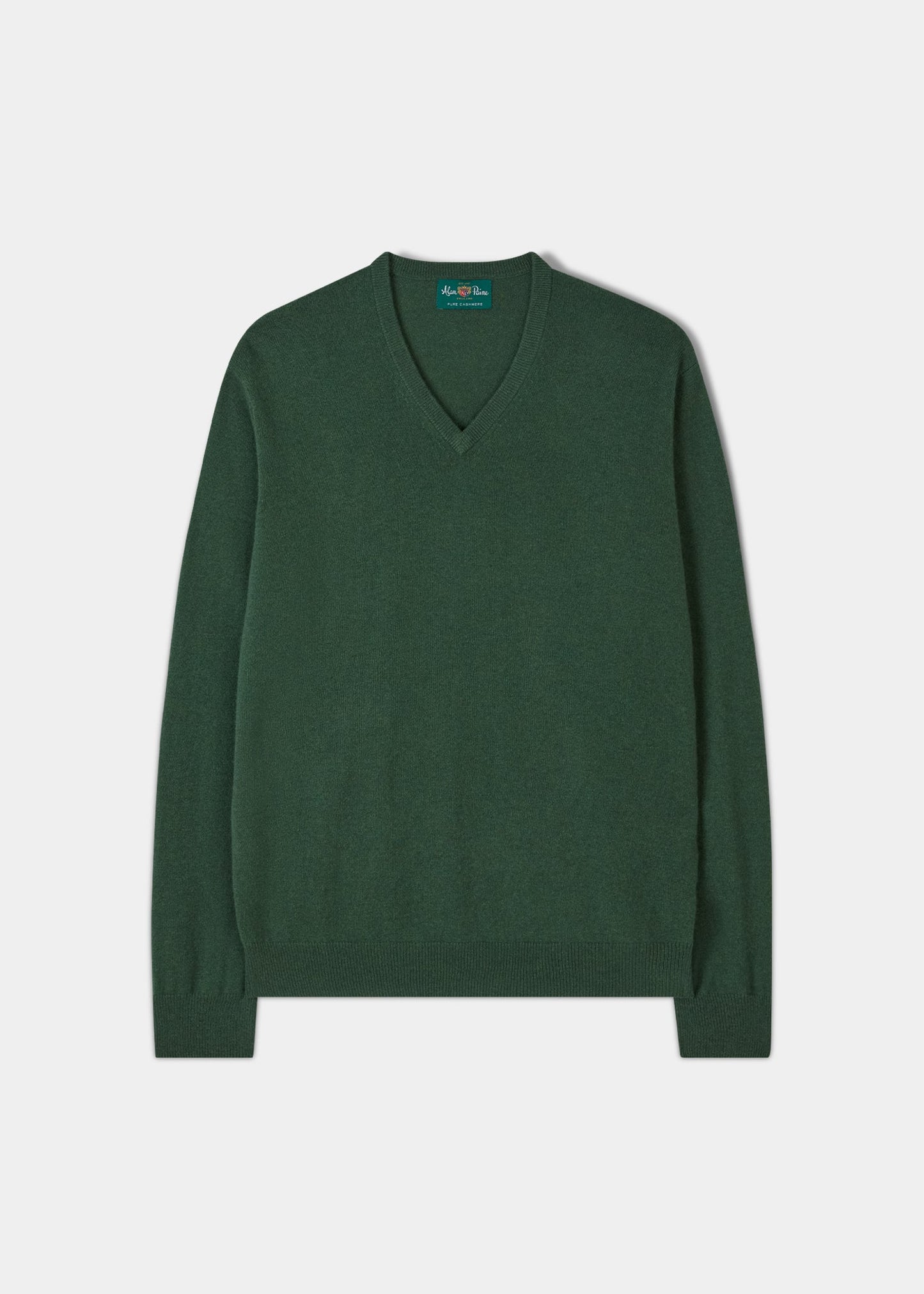 Haddington Cashmere Jumper in Costal Range- Regular Fit