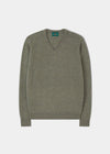 Kilsyth Men's Lambswool Jumper in Orchard - Regular Fit