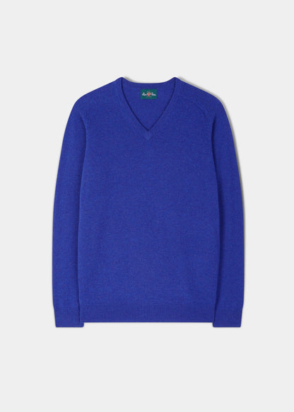 Kilsyth Men's Lambswool Jumper in Persian