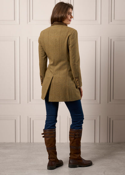 Combrook Ladies Mid-Thigh Coat In Grove