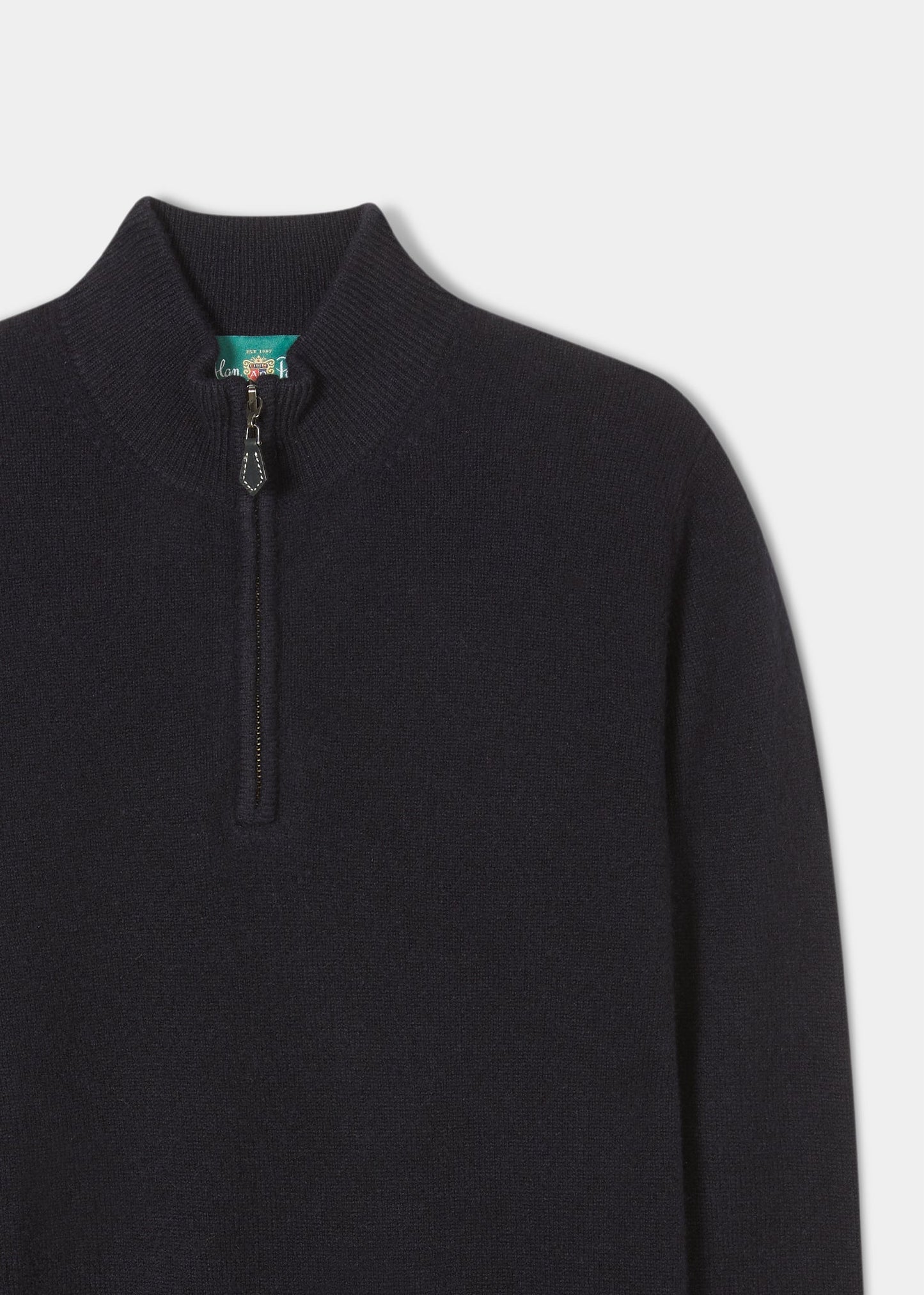 Lambswool-Half-Zip-Jumper-Navy