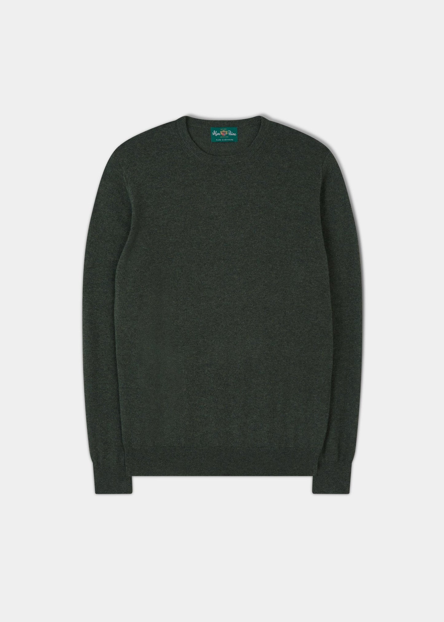 Melfort Cashmere Jumper in Rosemary - Regular Fit