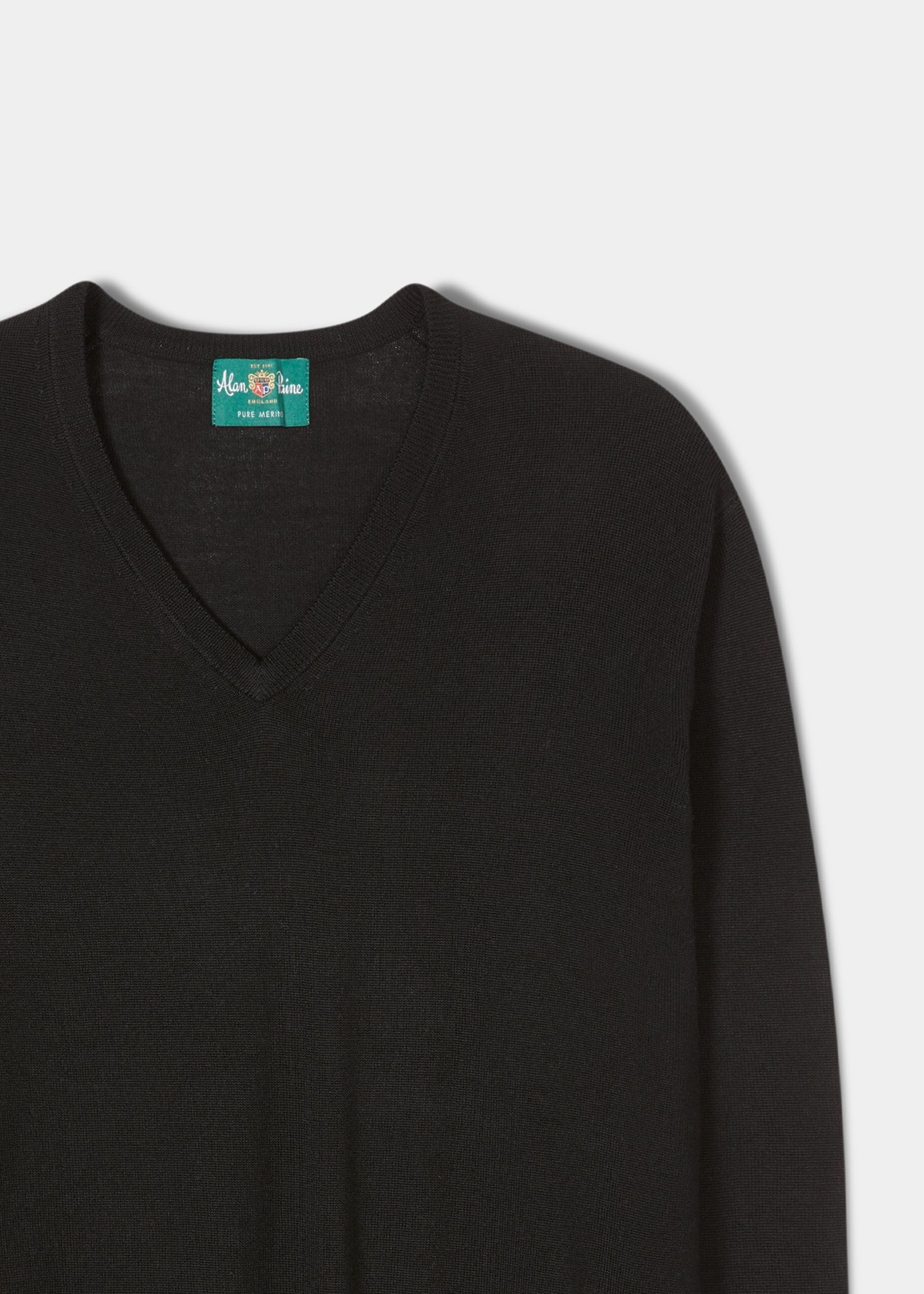 Merino-Wool-Jumper-Black