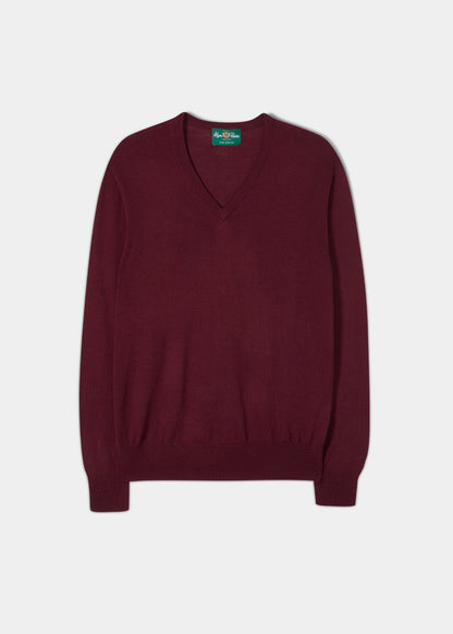 Merino-Wool-Jumper-Bordeaux