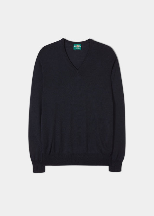 Merino-Wool-Jumper-Navy