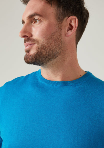 Radstone Men's Merino Wool Jumper in Zircon