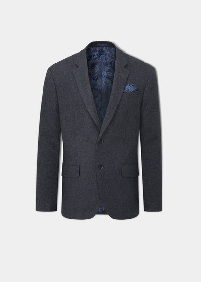 Surrey Tweed Lined Blazer In Bramble