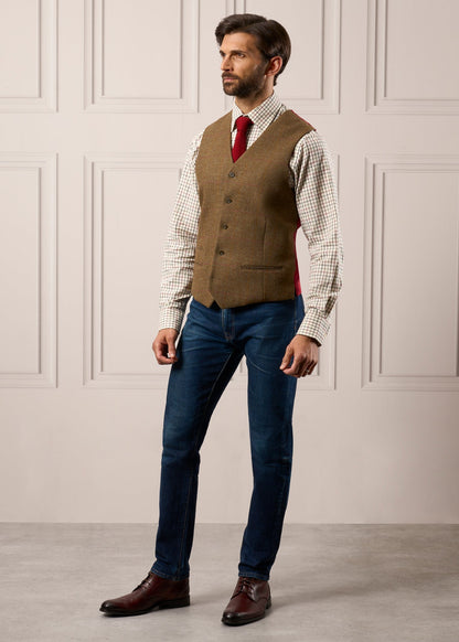 Tweed-Waistcoat-Mens-Combrook-Hawthorn