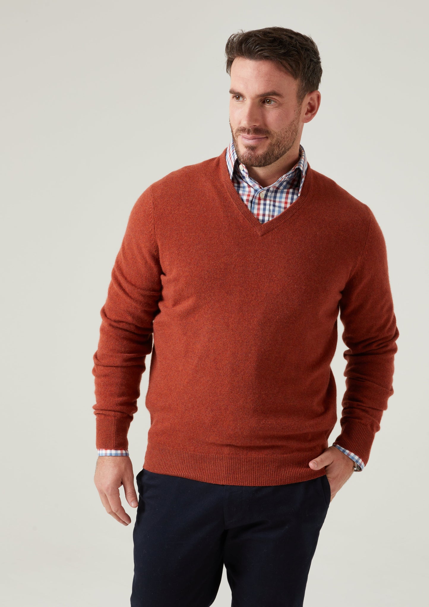 Albury Geelong Wool Jumper in Tiger