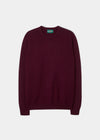 mens-lambswool-jumper-bordeaux