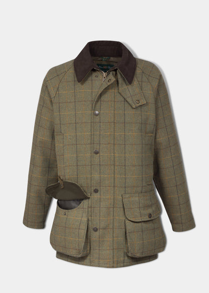 rutland-mens-tweed-waterproof-shooting-coat-dark-moss